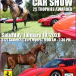car show in fort myers flroida on january 10