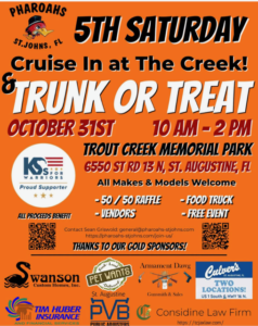 car show in st augustine florida on october 31