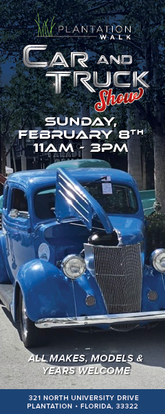 car show in plantation florida on december 14