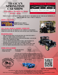 car show in tallahassee florida on march 21