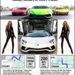 car show rally in naples florida on january 25