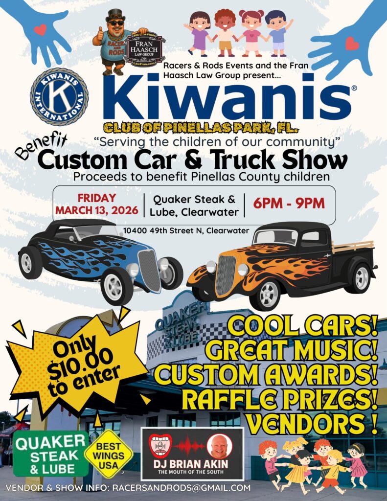car show in clearwater florida on march 13