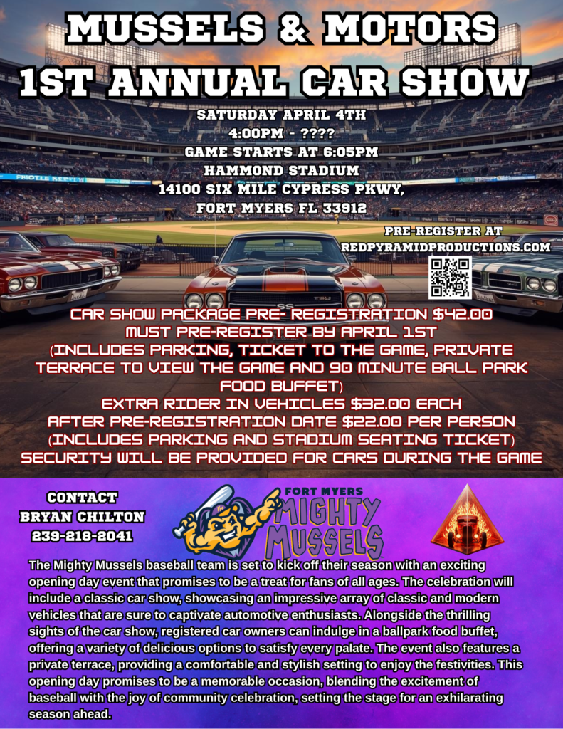 car show in fort myers florida on april 4