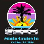 miata car show in fort pierce florida on october 26