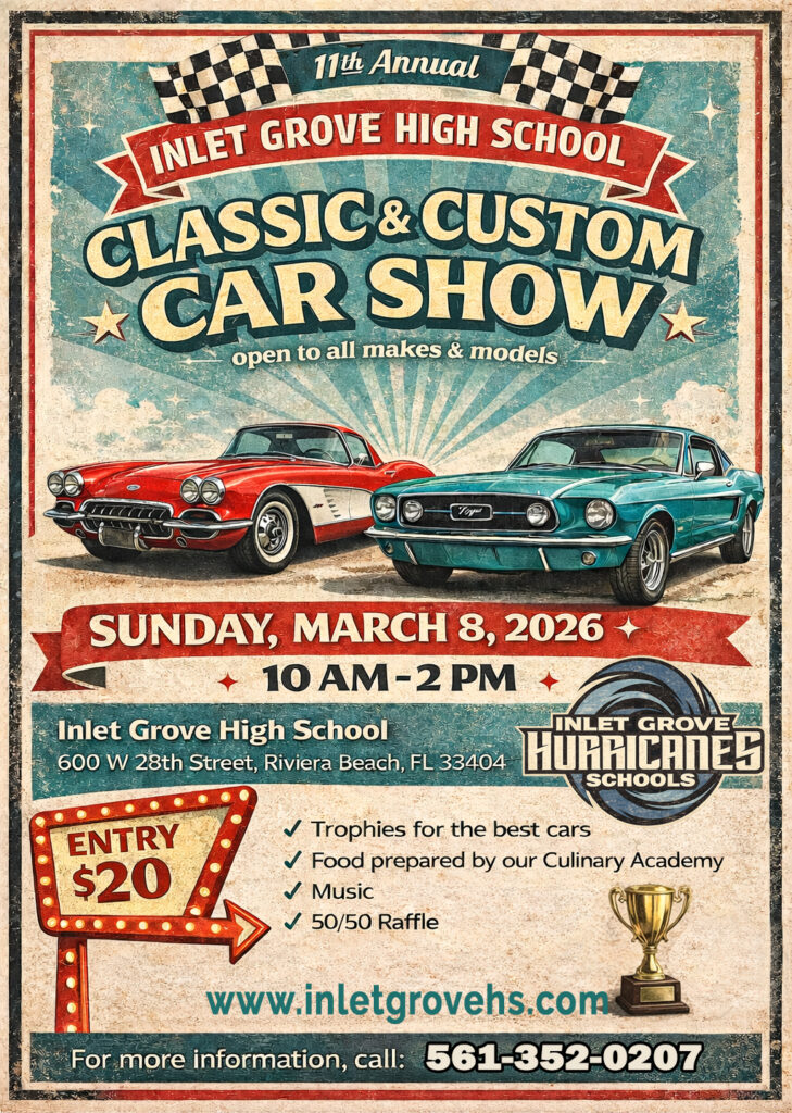 car show in Riviera Beach florida on march 8