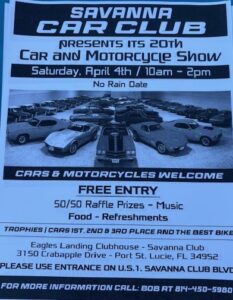 car show in port st lucie florida on april 4
