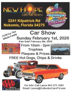 car show in nokomis florida on february 1