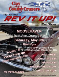 car show in orange park florida on may 9