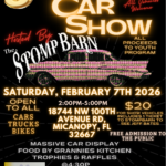 car show in Micanopy florida on february 7