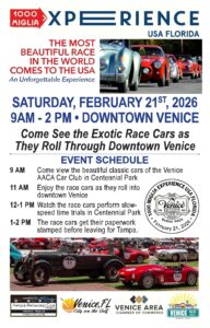 car show in venice florida on february 21