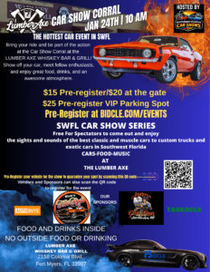 car show in fort myers florida on january 24