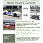 car show in daytona beach florida on february 9