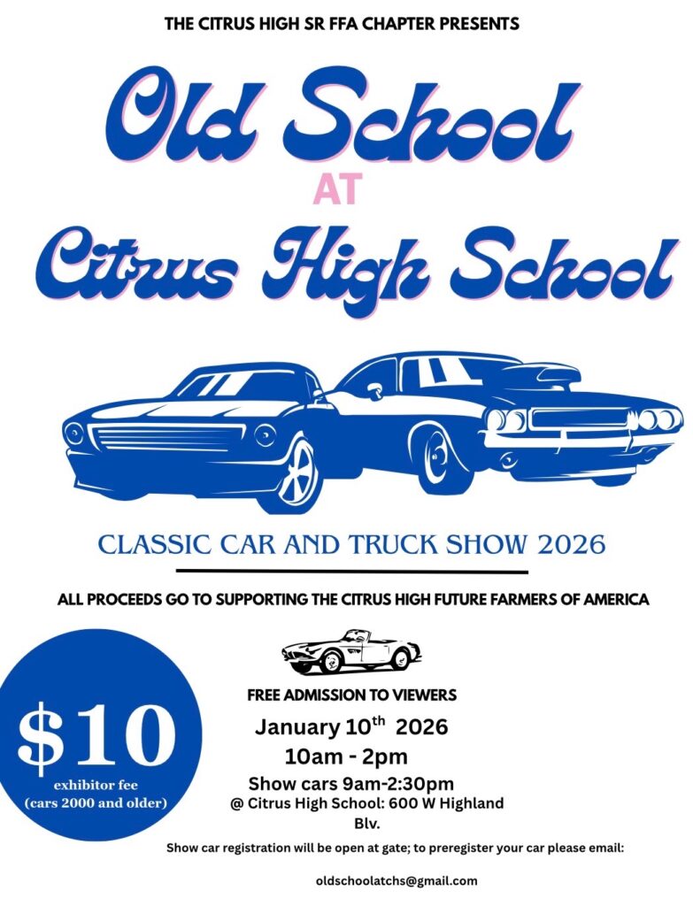 car show in inverness florida on january 10
