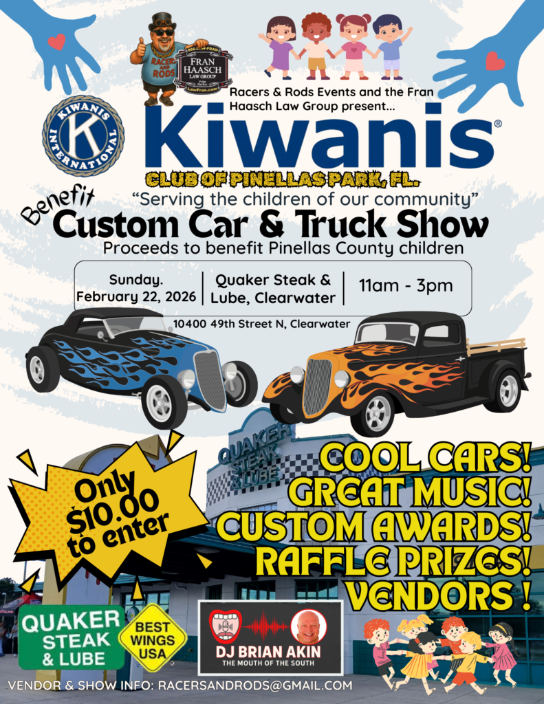 car show in clearwater florida on february 26
