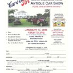 car show in pompano beach florida on january 17
