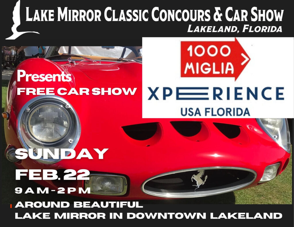 car show in lakeland florida on february 22