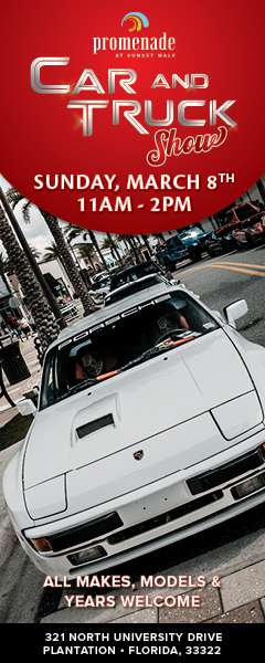car show in kissimmee florida on March 8