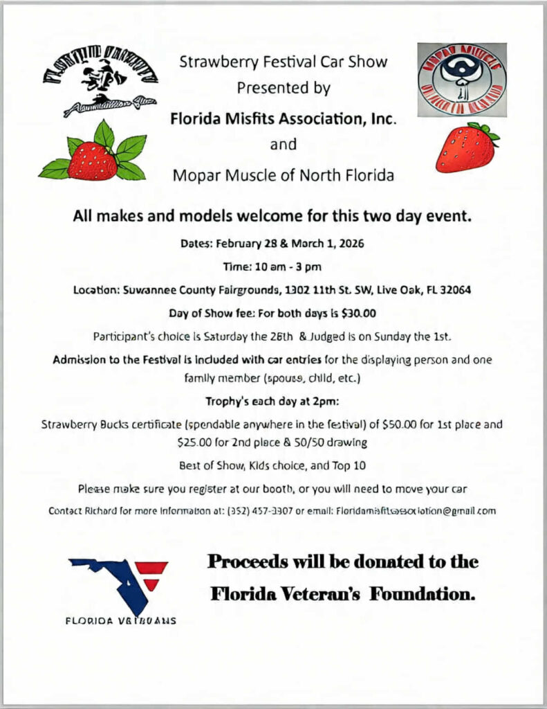car show in live oak florida on february 28 march 1