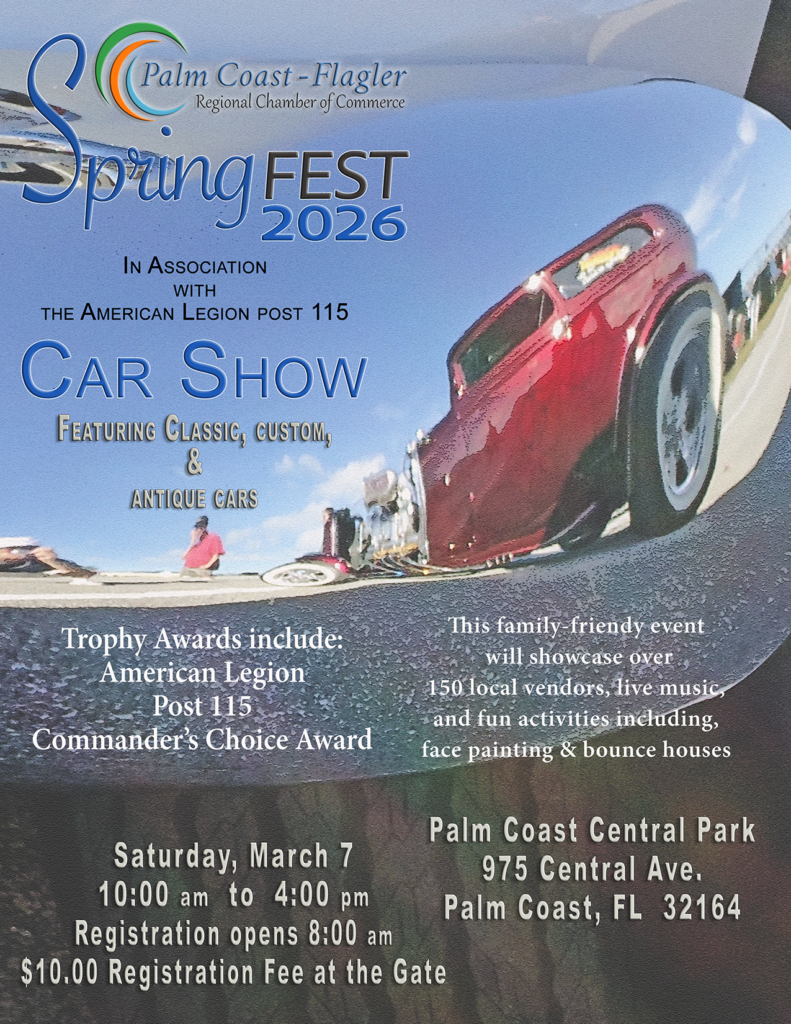 car show in palm coast florida on march 7