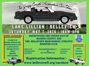car show in belleview florida on may 2