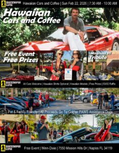 car show in naples florida on february 22