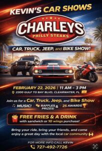 car show in clearwater florida on february 22