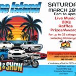 car show in bokeelia florida on march 28