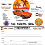 car show in venice florida on april 26