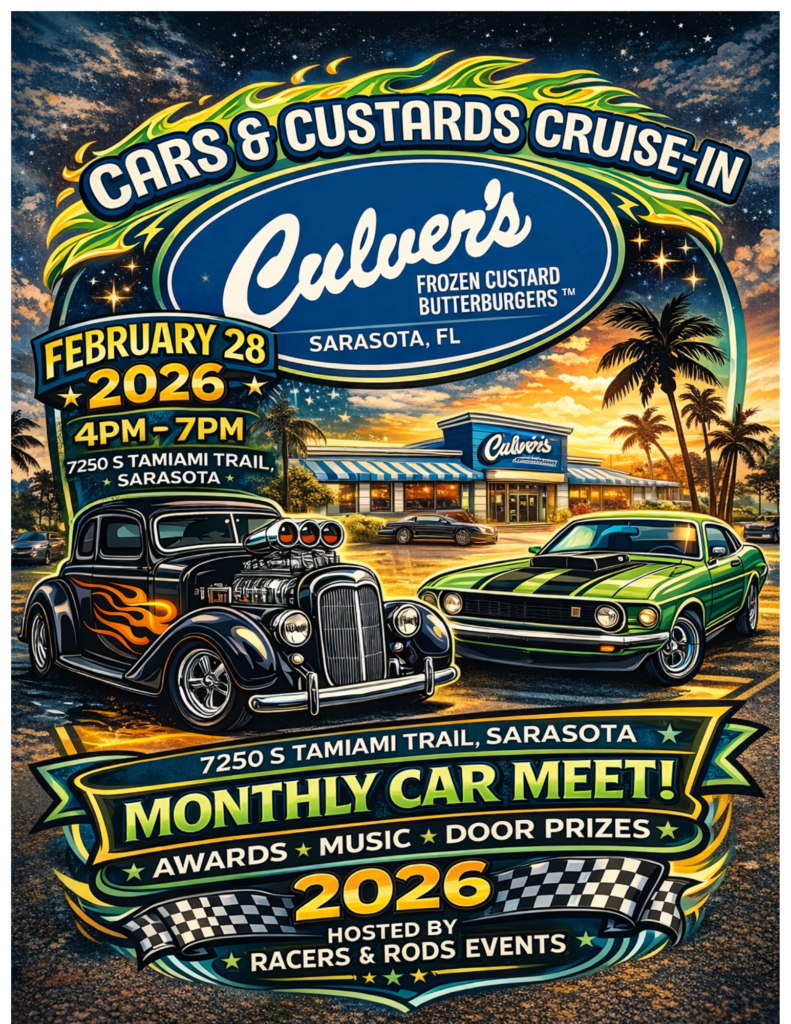 car show in sarasota florida on saturdays