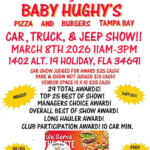 car show in holiday florida on march 8