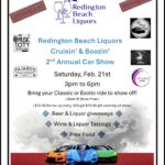 car show in North Redington Beach florida on february 21