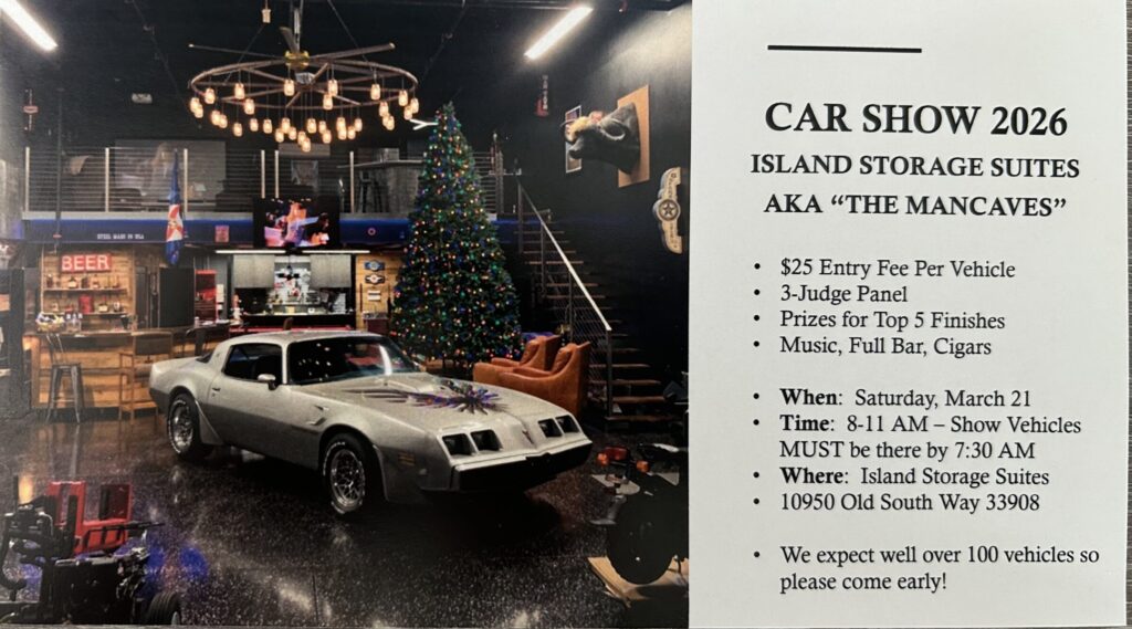 car show in fort myers florida on march 21