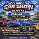 car show in port richey florida on may 9