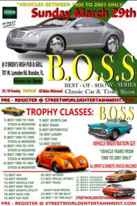 car show in brandon florida on march 29