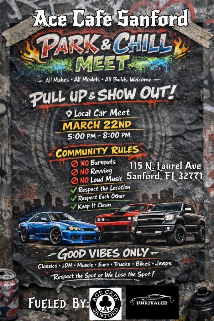 car show in sanford florida on march 22