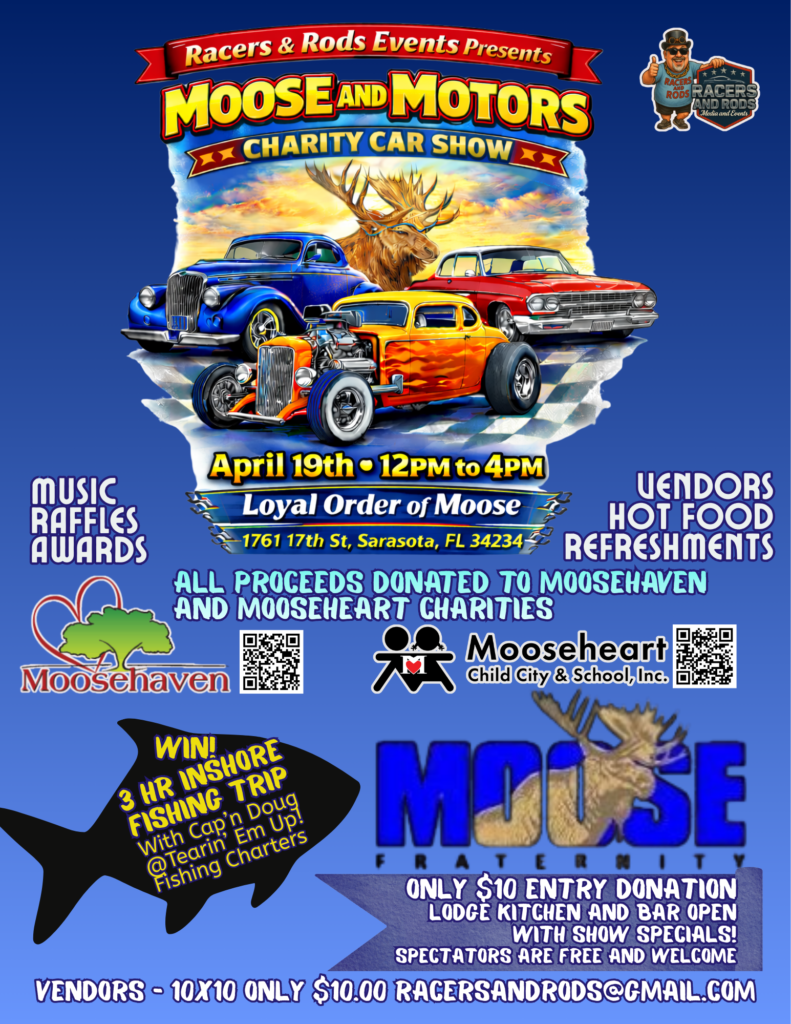 car show in sarasota florida on april 19