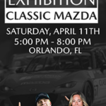 mazda race car show in orlando florida on april 11