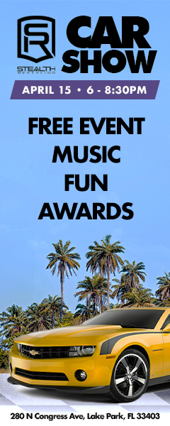 car show in lake park florida on april 15