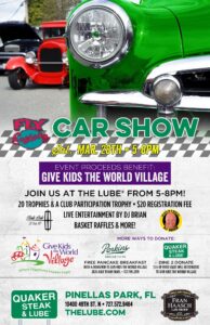 car show in clearwater florida on march 28