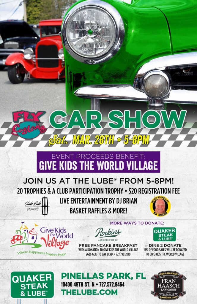 car show in clearwater florida on march 28