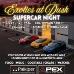 car show in leesburg florida on march 14