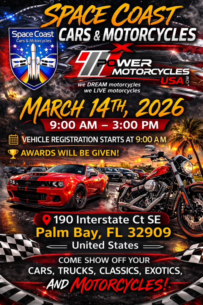 car show in palm bay florida on march 21
