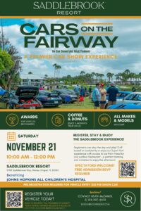 car show in wesley chapel florida on november 21