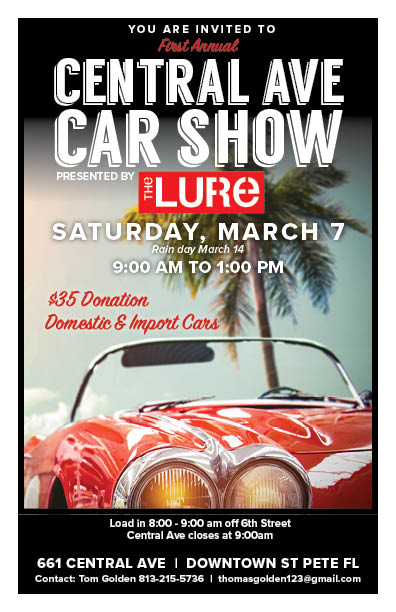 car show in st petersburg florida on march 7