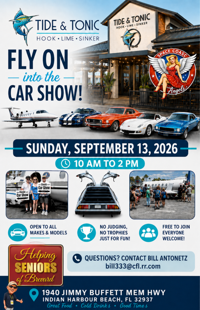 car show in indian harbour beach florida on september 13
