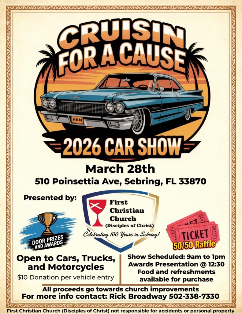 car show in sebring florida on march 28