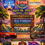 car show in titusville florida on april 18