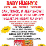 car show in holiday florida on april 12