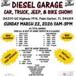 car show in palm harbor florida on march 22