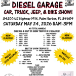 car show in palm harbor florida on may 24
